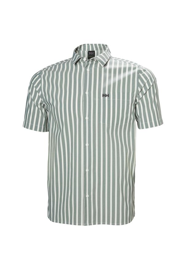 Koszula Helly Hansen Fjord Qd Ss 2.0. Kolor: zielony
