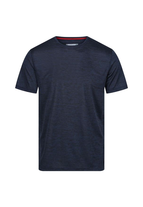 Regatta - T-Shirt Męski Fingal Edition. Kolor: wielokolorowy, niebieski, szary