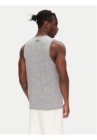 Under Armour Tank top Tech 1382795 Szary Regular Fit. Kolor: szary. Materiał: syntetyk #4
