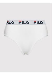 Fila Bokserki Culotte FU6044 Biały. Kolor: biały. Materiał: bawełna #3