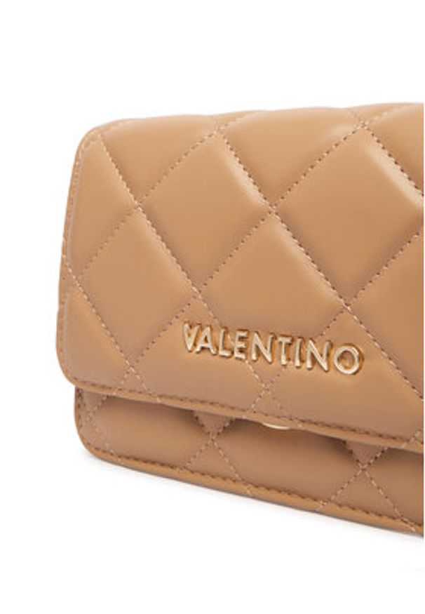 VALENTINO - Valentino Torebka Ocarina VBS3KK52R Beżowy. Kolor: beżowy. Materiał: skórzane