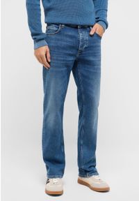 Męskie Spodnie Jeansowe Mustang Style Michigan Straight Denim Blue 1017443 5000 803 #1