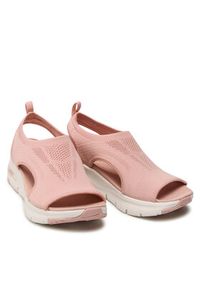 skechers - Skechers Sandały City Catch 119236/BLSH Różowy. Kolor: różowy. Materiał: materiał #6