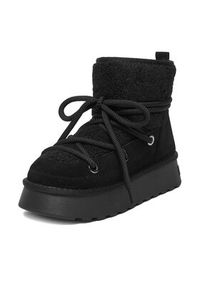 Badura Śniegowce EO-AMY-TS6286-01 Czarny. Kolor: czarny. Materiał: skóra, zamsz #5