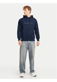 Jack & Jones Bluza Frederiksberg 12262811 Granatowy Regular Fit. Kolor: niebieski. Materiał: bawełna #4