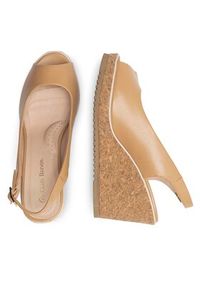 Clara Barson Sandały BETTY WS22257-01 Beżowy. Kolor: beżowy #11
