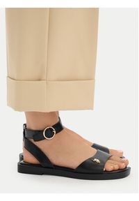U.S. Polo Assn. Sandały EO-MARINA001W/6Y1 Czarny. Kolor: czarny. Materiał: skóra #4