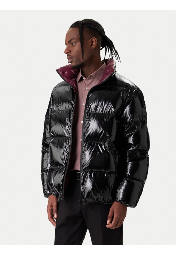 Calvin Klein Kurtka puchowa High Shine K10K110315 Kolorowy Regular Fit. Materiał: syntetyk. Wzór: kolorowy