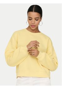 only - ONLY Bluza Best 15338727 Żółty Regular Fit. Kolor: żółty. Materiał: bawełna #7