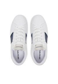 Emporio Armani Sneakersy X4X570 XN840 T849 Biały. Kolor: biały. Materiał: skóra #3