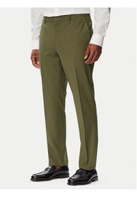 Hugo - HUGO Garnitur Henry-Getlin253X 50567894 Zielony ciemny Slim Fit. Kolor: zielony. Materiał: syntetyk #9