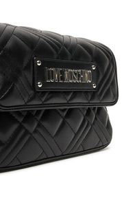 Love Moschino - LOVE MOSCHINO Torebka JC4210PP0MLA000B Czarny. Kolor: czarny. Materiał: skórzane #4