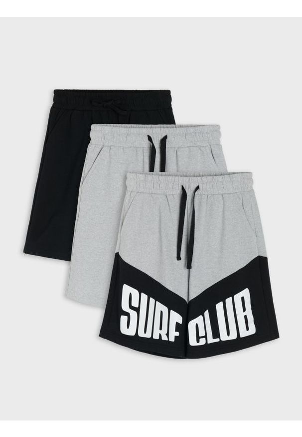 Sinsay - Luźne szorty 3 pack - wielobarwny