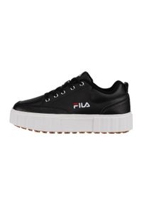 Buty do chodzenia damskie Fila Sandblast L. Kolor: czarny. Materiał: materiał, syntetyk. Sport: turystyka piesza