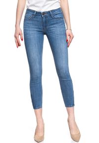 Lee - SPODNIE DAMSKIE LEE SCARLETT CROPPED HIGH BLUE L30CPFYO #1