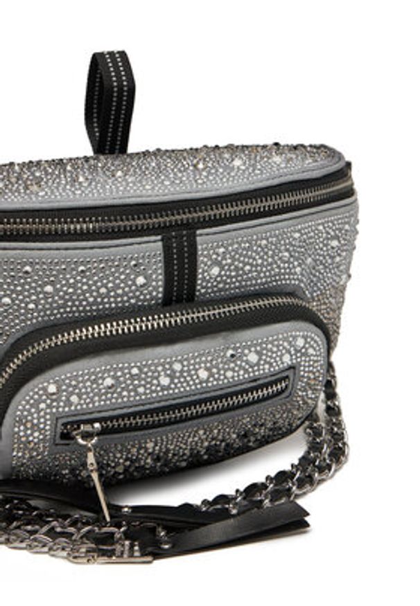 Steve Madden Torebka Bmaxima-R SM13001345 Srebrny. Kolor: srebrny. Materiał: skórzane