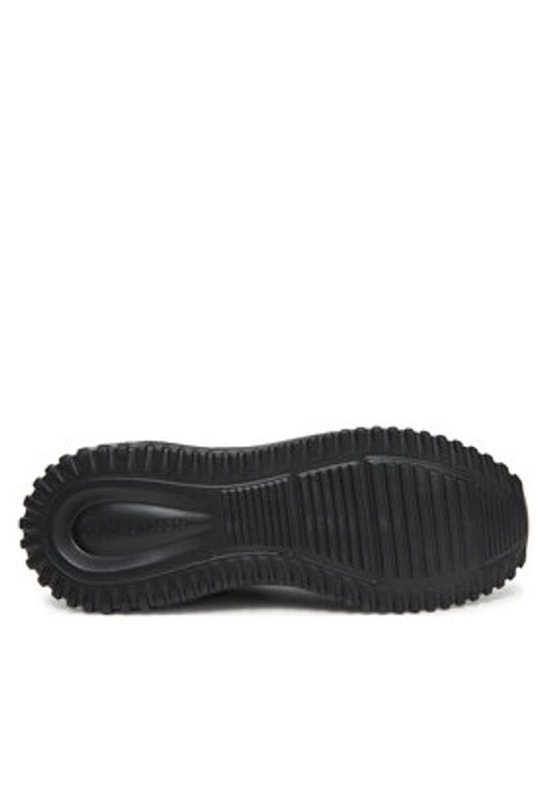 Calvin Klein Jeans Sneakersy Eva Runner L-Up Mix Mesh Logo Ck YW0YW01851 Czarny. Kolor: czarny. Materiał: materiał