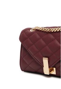 Aldo Torebka Chelsy 14076778 Bordowy. Kolor: czerwony. Materiał: skórzane #5