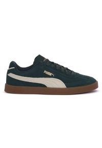 Buty do chodzenia męskie Puma 03 Club Ii Era. Kolor: biały, wielokolorowy, zielony. Materiał: skóra. Model: Puma Suede. Sport: turystyka piesza