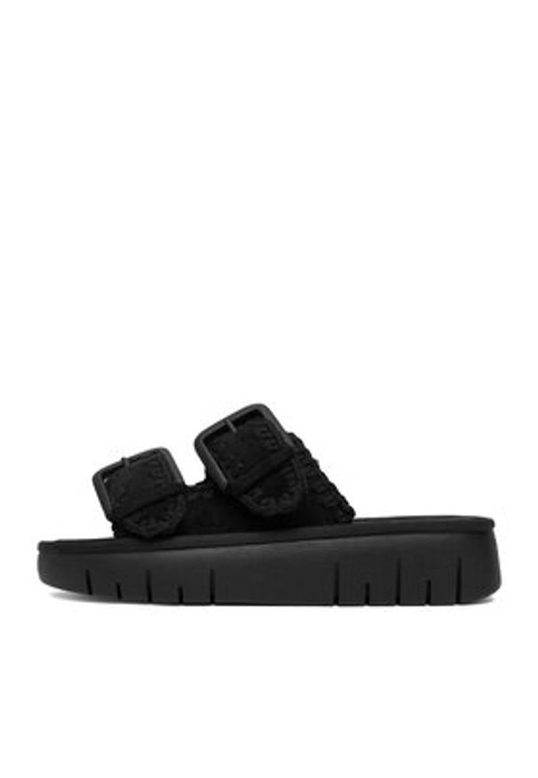 Roxy Klapki CWBEOB-HY62277-10 Czarny. Kolor: czarny. Materiał: materiał