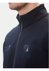 Aeronautica Militare Bluza 251FE1997F584 Granatowy Regular Fit. Kolor: niebieski. Materiał: bawełna #5