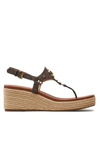 Espadryle MICHAEL Michael Kors. Kolor: brązowy