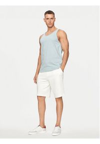 Jack & Jones - Jack&Jones Tank top Jormarbella 12256151 Niebieski Regular Fit. Kolor: niebieski. Materiał: bawełna