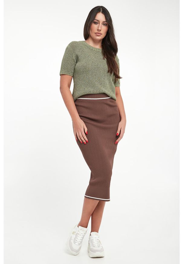 Armani Exchange - Spódnica ołówkowa midi ARMANI EXCHANGE