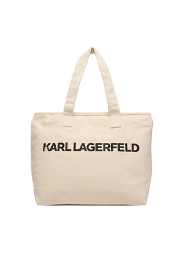 Karl Lagerfeld - KARL LAGERFELD Torebka B2W50099 Kremowy. Kolor: kremowy