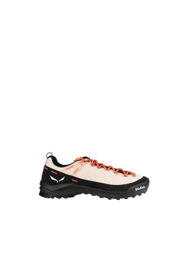 Salewa - Buty trekkingowe damskie Wildfire Canvas Women. Kolor: wielokolorowy, beżowy, czarny. Materiał: włókno, bawełna. Szerokość cholewki: normalna