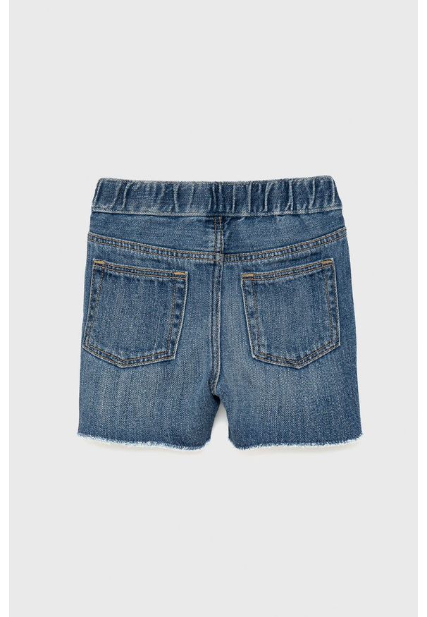 GAP szorty jeansowe dziecięce. Okazja: na co dzień. Kolor: niebieski. Materiał: jeans. Styl: casual