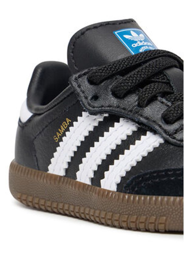 Adidas - adidas Sneakersy Samba Og Cf El I JQ3192 Czarny. Kolor: czarny. Materiał: skóra