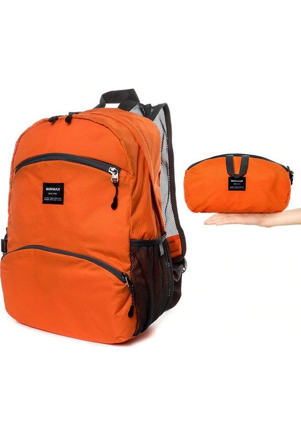 WinMax Winmax, Plecak składany, pomarańczowy, 20L. Kolor: pomarańczowy