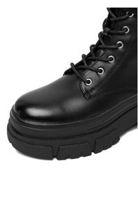 DeeZee Trzewiki 60165-6 Czarny. Kolor: czarny. Materiał: materiał #3
