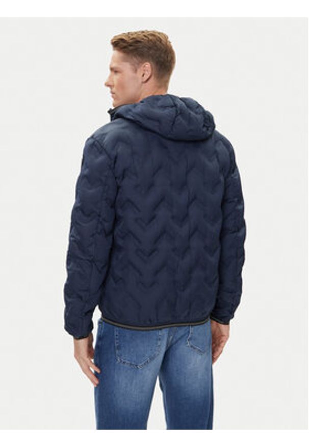 Blauer Kurtka puchowa 25WBLUC03233 Granatowy Regular Fit. Kolor: niebieski. Materiał: syntetyk