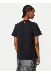 Weekend Max Mara T-Shirt Vello 2515971051 Czarny Regular Fit. Kolor: czarny. Materiał: bawełna