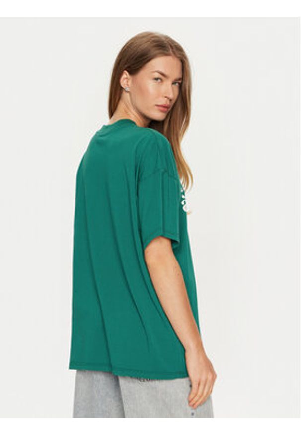 ViCOLO T-Shirt RS0052 Zielony Regular Fit. Kolor: zielony. Materiał: bawełna