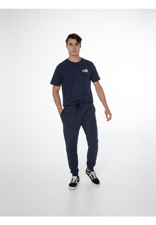 Spodnie męskie Protest NXGGUSS jogging pants. Kolor: niebieski. Sport: bieganie