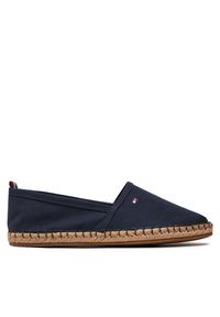 TOMMY HILFIGER - Espadryle Tommy Hilfiger. Kolor: niebieski