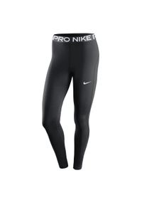 Nike - Legginsy Damskie Pro DriFIT Mid Rise. Kolor: czarny. Sport: turystyka piesza