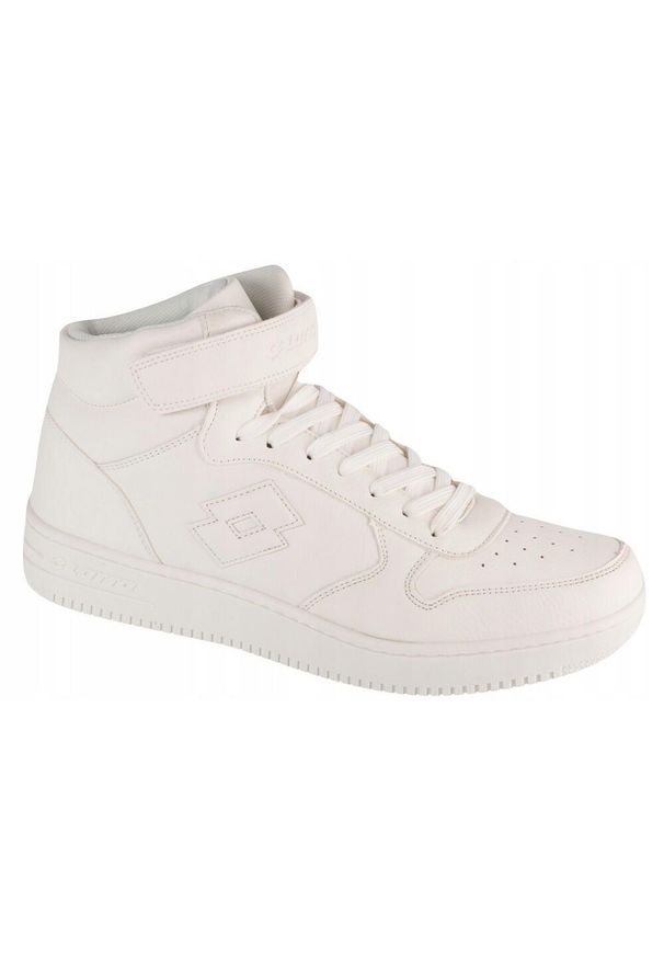 LOTTO - Trampki Męskie Średnia Wysokość Paliot OC. Kolor: biały. Sport: turystyka piesza