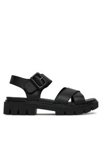 Remonte Sandały D7950-00 Czarny. Kolor: czarny. Materiał: skóra #1
