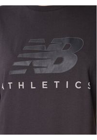 New Balance T-Shirt WT23503 Czarny Oversize. Kolor: czarny. Materiał: bawełna #2