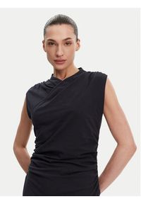 French Connection Sukienka codzienna 71YAV Granatowy Bodycon Fit. Okazja: na co dzień. Kolor: niebieski. Materiał: bawełna. Typ sukienki: bodycon, proste. Styl: casual