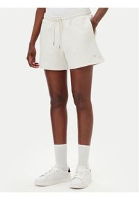 Puma Szorty sportowe Stewie Limitless 630525 Écru Relaxed Fit. Kolor: kremowy. Materiał: bawełna #1