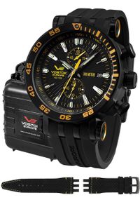 Zegarek męski Vostok Europe VK61-575C589S czarny. Kolor: czarny #1