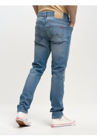 Big-Star - Spodnie jeans męskie skinny Jeffray 298. Kolor: niebieski. Styl: elegancki #3
