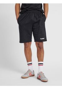 Spodenki sportowe męskie Hummel Go Cotton Bermuda Shorts. Kolor: czarny