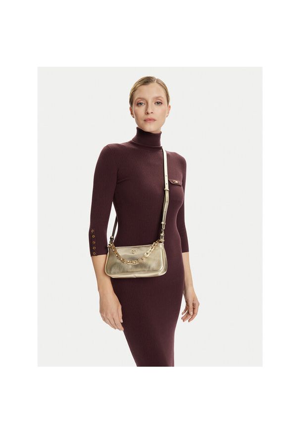 Pinko - Torebka PINKO. Kolor: złoty