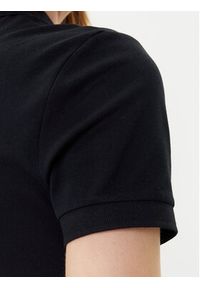 United Colors of Benetton - United Colors Of Benetton Polo 3TQJD300W Czarny Slim Fit. Typ kołnierza: polo. Kolor: czarny. Materiał: bawełna